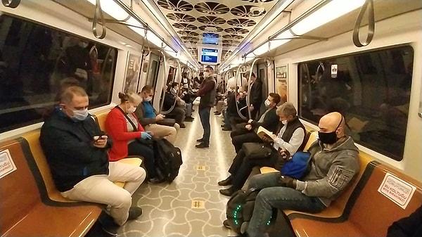 Metro, metrobüs, otobüs... Toplu taşıma araçlarının içinden görüntüler