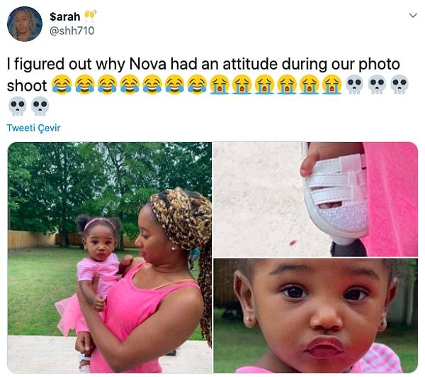3. "Nova'nın fotoğraf çekimi sırasında neden böyle bir poz verdiğini anladım."