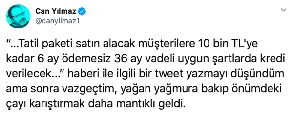 Bu süreçte işsizlik ve çeşitli maddi sıkıntılar yaşayan halka, tatil destek kredi paketi açıklaması eleştirilere neden oldu.