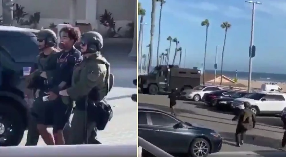 Polislerin Elinden Kurtulup Işık Hızında Kaçan Protestocu