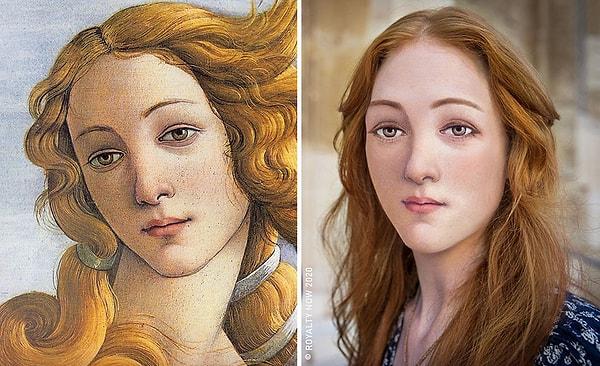 6. Botticelli'nin Venüs'ü (Simonetta Vespucci)