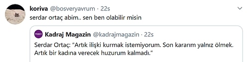 Depresyon Reis Serdar Ortaç Bir Açıklamasıyla Daha Sosyal Medya Mizahşörlerine Malzeme Verdi