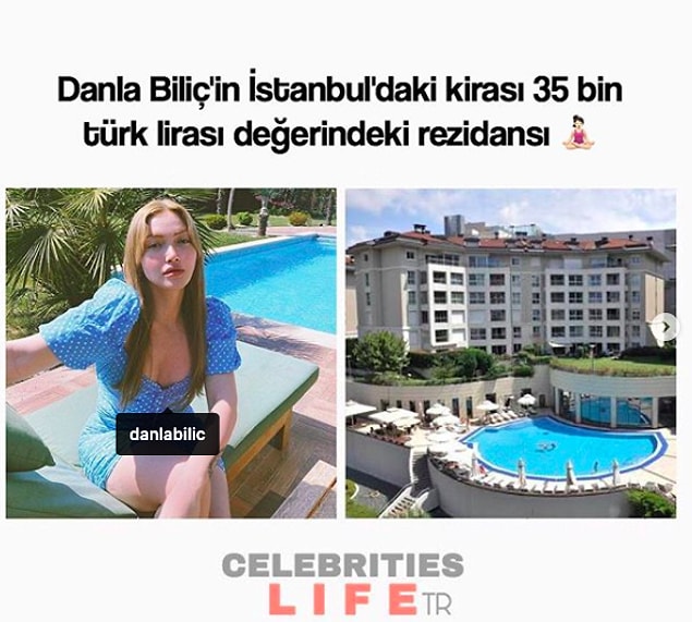 7. Danla Bilic'in aylık ev kirası dudak uçuklattı!