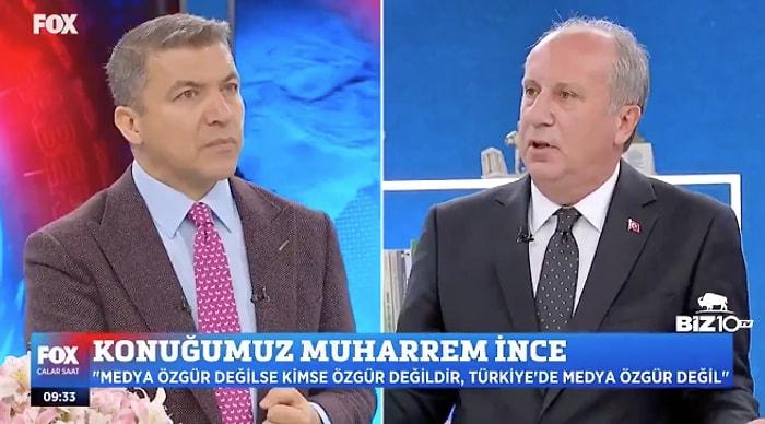 Muharrem İnce, Konuşmasını Yarıda Kesen TV Kanalını Eleştirdi: 'Herkese Yapıyorlarmış, Bana Yapamazlar'
