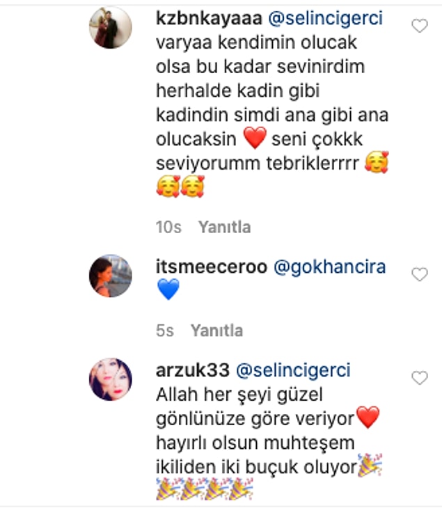Takipçilerinden gelen tepkiler ise şöyle...