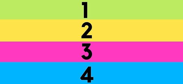 10. Aşağıdakilerden hangisi 4 nolu renk ile aynı?