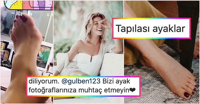 Herkeste mi Ayak Fetişi Var! Gülben Ergen, Uğruna Hesaplar Açılan Ayaklarına Gelen Övgüleri Paylaştı!