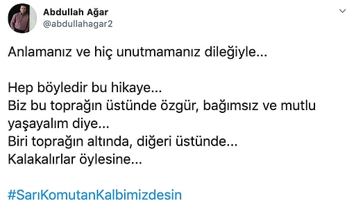 Sosyal Medya, İki Gün Önce Şehit Olan Burak Aydoğan'ı Unutmadı: #SarıKomutanKalbimizdesin