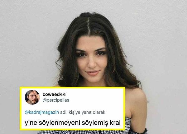 9. Uzun ilişkinin sırrını veren Hande Erçel, sosyal medyanın diline düştü!