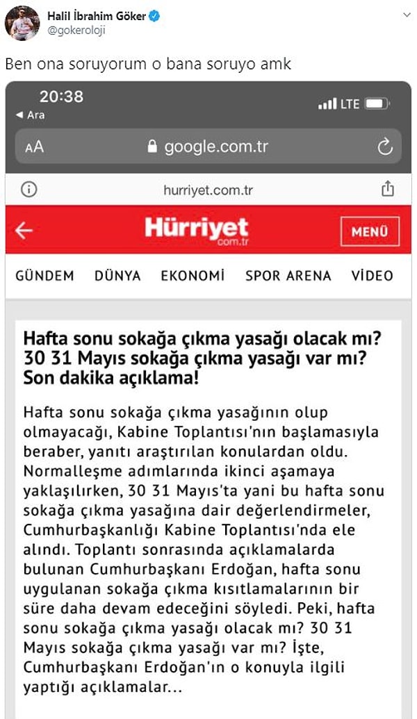 3. Biz de yoruma yazalım, kısır döngüye girsin...