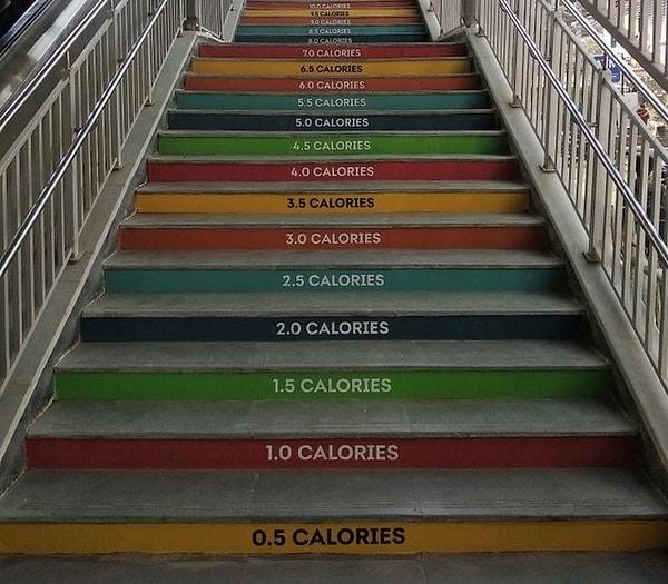 5. Hindistan'da sizi yürümeye teşvik eden bu merdivenler: