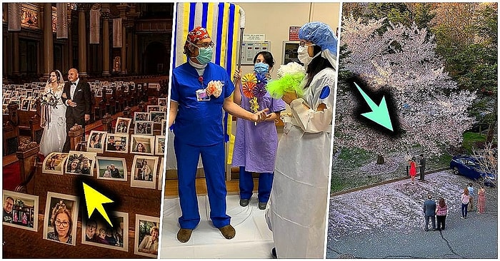 19 пар, чьи свадьбы разрушила пандемия, но это их не остановило