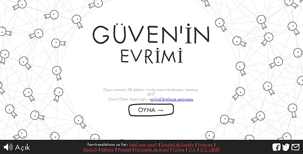 Güven'in evrimini bir oyun üzerinden keşfedin.