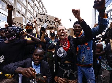 ABD'de 12'nci Günü Geride Bırakan 'George Floyd' Protestoları Dünya Geneline Yayıldı 📷