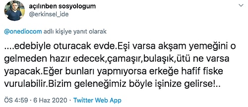 Tersine Dünya! "Erkek Dediğin Mutfakta Aşçı, Sokakta Beyfendi ve Yatakta ... Olacak" Diyerek İroni Yapan 19 Takipçimiz