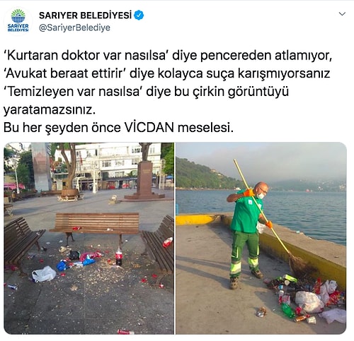 Hafta Sonu Yasağının Kalkmasının Ardından Soluğu Dışarda Alan İnsanların Ardında Bıraktıkları Pislikler İsyan Ettirdi!