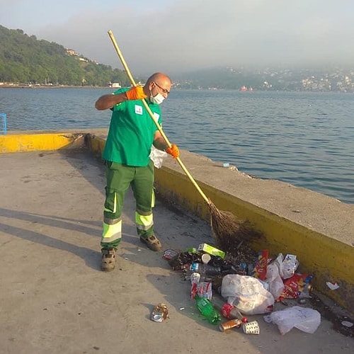 Sarıyer Belediyesi'nden Kamusal Alanı Çöplüğe Dönüştürenlere Tepki: 'Bu Çirkin Görüntüyü Yaratamazsınız'