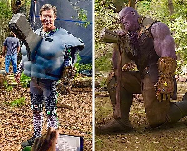 1. Bize göre Thanos, John Brolin'e göre Thanos.