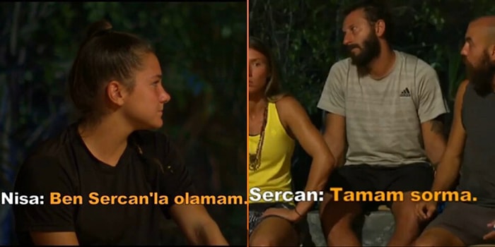 Survivor'da Son Takımlar Belirlendi: Nisa'nın Konseyde Sercan İçin Söyledikleri Olay Oldu