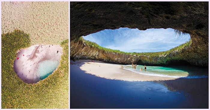 Bir Bombalama Sonucu Keşfedilen Dünya Üzerindeki Tek Saklı Plaj: La Playa Del Amor