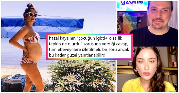 Hazal Kaya'nın Çocuğu Lgbti+ Birey Olsa Vereceği İlk Tepki Soruluncaki Cevabı Herkese Örnek Olacak!