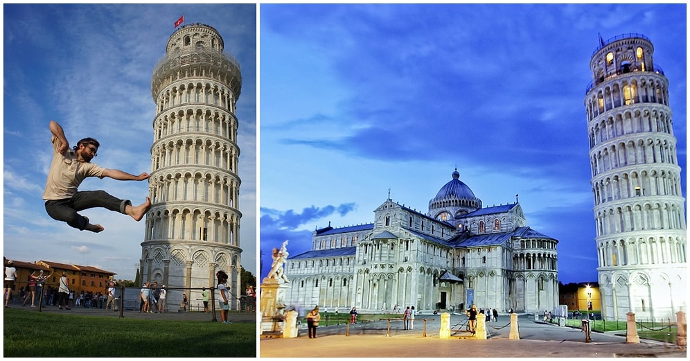 Eğri Duruşuyla Birbirinden İlginç Fotoğraf Karelerine Arka Plan Olmuş Pisa Kulesi'nin Hayranlık Uyandıran İnşa Öyküsü