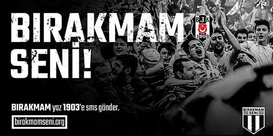 Çok Büyük Destek Var! Beşiktaş Bağış Kampanyası Başlattı: Bırakmam Seni