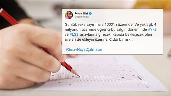 İkinci Dalga Beklenirken... YKS'ye Girecek Öğrencilerin #SınavHayatÇalmasın İsyanı Gündemde