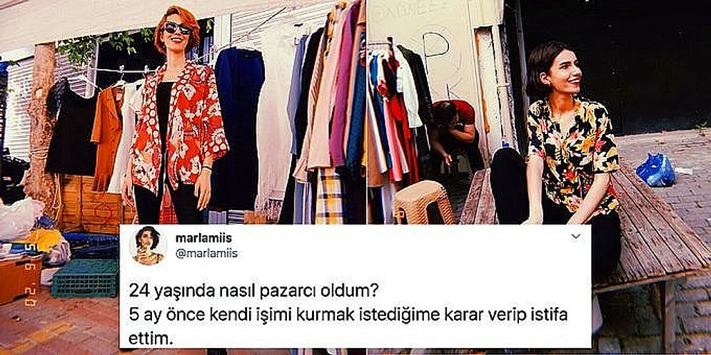İşinden İstifa Edip Pazarda Kıyafet Satmaya Başlayan 24 Yaşındaki Genç Kadının Anlattıkları Herkese İlham Verecek!