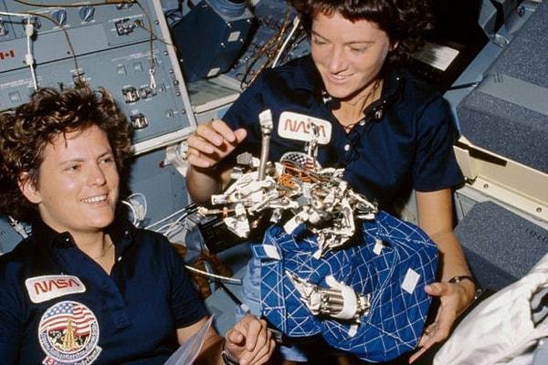 5 Ekim 1984'te Challenger ile yörüngeye yerleşen Sullivan, 6 gün sonra tarihe adını yazdırdı.