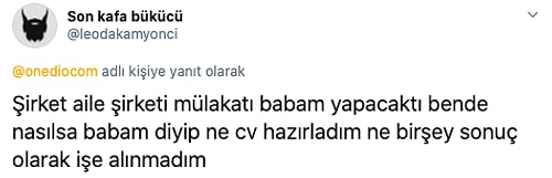 İş Görüşmelerinde Başlarına Gelen Garip Olaylarla Bahtsız Bedeviliğin Kitabını Yazmış 20 Takipçimiz