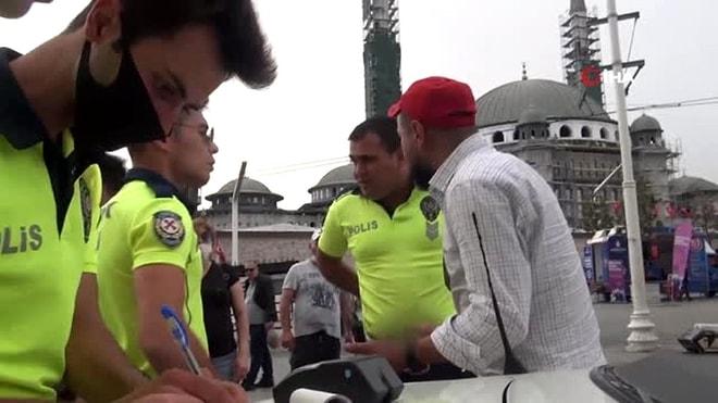 Alkollüyken Araç Kullandığı İçin Polisle Tartışan Iraklı Adama Vatandaştan Tepki: 'Bağırmayacaksın Benim Polisime'