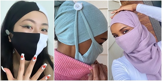 Koronavirüs Maskeleri Çeşitleniyor: Ünlü Model Halima Aden Başörtülü Kadınlar İçin Özel Yüz Maskeleri Tasarladı