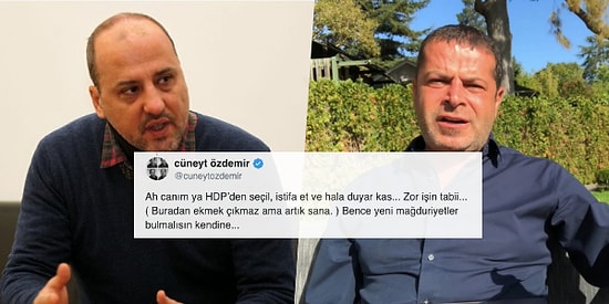 HDP Tartışması Sosyal Medyaya Taşındı: Twitter'da Ahmet Şık ve Cüneyt Özdemir Kavgası