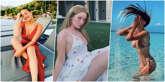 Kısıtlamalar Kaldırılır Kaldırılmaz Soluğu Denizde Alan Ünlülerin Birbirinden Renkli ve Sosyal Mesafeli Tatil Fotoğrafları