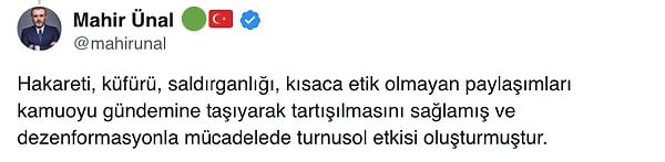 "Küfür ve aşağılamada bulunanlar ayrıca bir çalışmanın konusu olmalıdır"