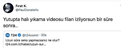 Twitter'daki 'Uzun Süre Seks Yapmazsanız Ne Olur?' Haberine Gelen Birbirinden İlginç Yorumlar