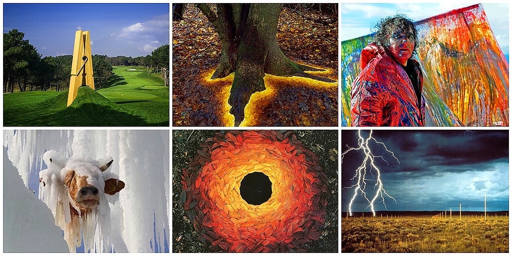 İç Titreten Görünüşüyle Doğa ve İnsanın Harmonisini Yansıtan Muhteşem Akım:  Land Art