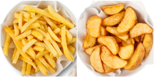 7. Parmak Patates / Elma Dilim Patates