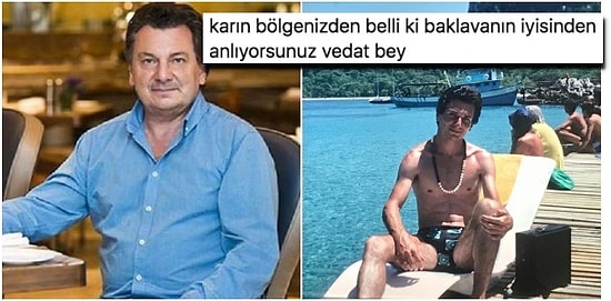 Vedat Milor Slip Mayolu, Karın Kaslı Gençlik Fotoğrafını Paylaşınca Ortalığı Toz Duman Etti