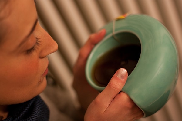 4. Кружка, в которой вы также можете согреть руки: