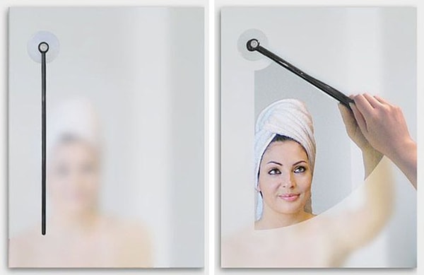 7. Эти устройства, похожие на стеклоочиститель автомобиля, предназначенные для использовании при запотевании окон ванной комнаты: