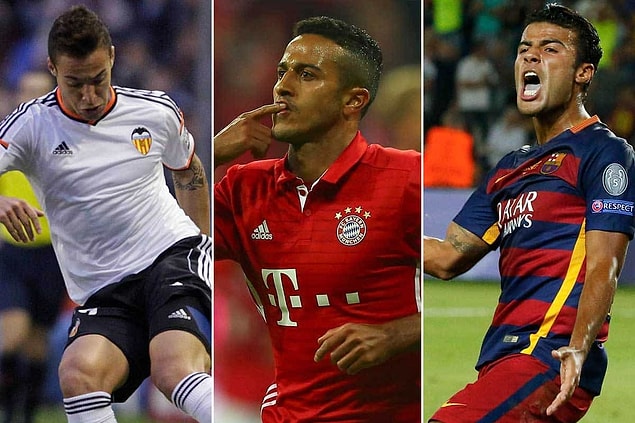9. Tiago Alcantara - Rafinha ve Rodrigo Moreno
