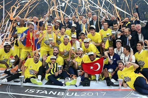 Fenerbahçe Beko, 2016-2017 sezonunda İstanbul'da oynanan finalde Olimpiakos'u 80-64 yenerek tarihindeki ilk Euroleague şampiyonluğunu yaşadı.
