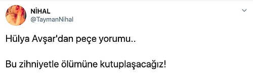 Maskeyle Bunaldığını Söyleyen Hülya Avşar'ın Peçe Takanlarla Dalga Geçmesi Tepkilerin Odağında