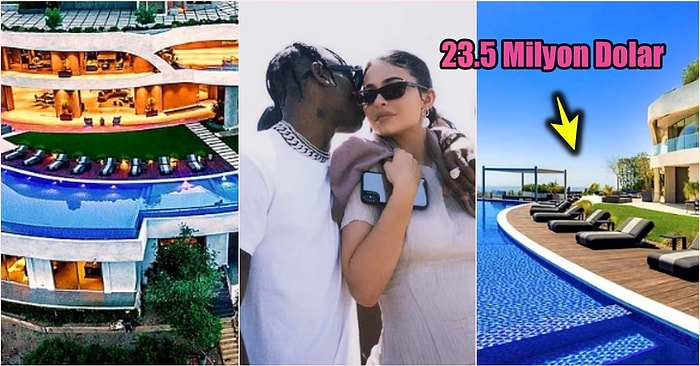 Nakit Parayı Basıp Almış! Ünlü Rapçi Travis Scott’ın Değeri 23.5 Milyon Dolar Lüks Malikanesini Görünce Yutkunamayacaksınız