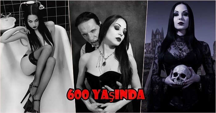 Gerçek Hayatta Vampir Olduğunu ve İnsan Kanı İçtiğini Söyleyerek İçimizin Ürpermesine Neden Olan Bi' Acayip Kadın