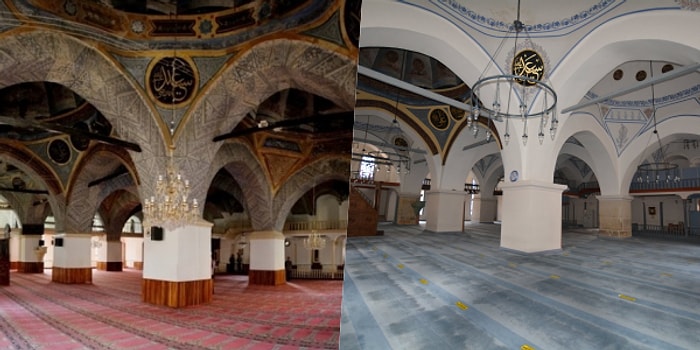 Kastamonu'da 500 Yıllık Cami Restorasyonuna Tepki: 'Resmen Badana Yapılmış'