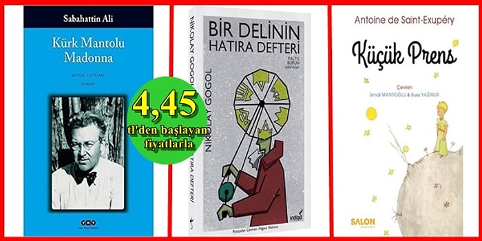 Plajda, Metroda, Baş Ucunda! Siz Daha Çok Okuyun Diye 10 TL ve Altına Satın Alabileceğiniz 21 Kitap