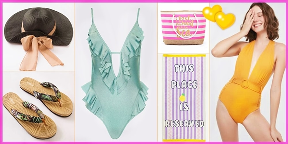 Sahillerde Çağla Şikel Zarafeti İle Süzülebilmeniz İçin İhtiyacınız Olan 29 Trend Ürün